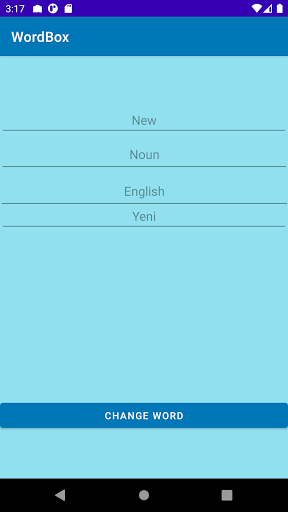 WordBox Screen 2