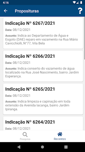 Câmara Municipal de Americana Screen 3