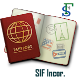Online visa check icon