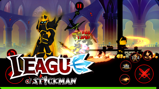 League of Stickman - Captura de pantalla de la mejor acción