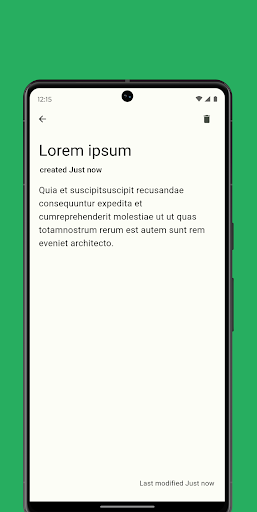 Notes Screen 2