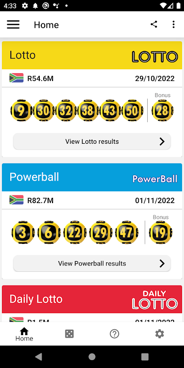 National Lottery Results - 3.0.3 - (Android)