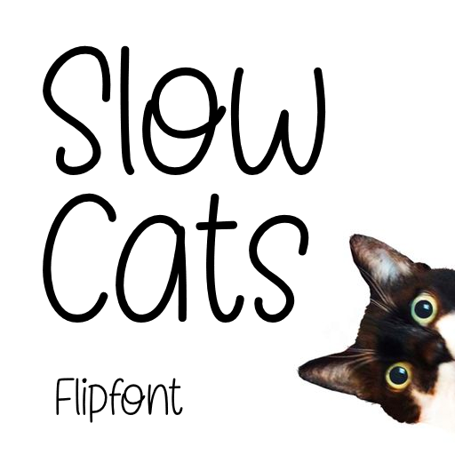 Nm SlowCats™ Latin Flipfont 1.0 Icon