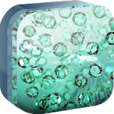 World of crystals Live Wallpap icon