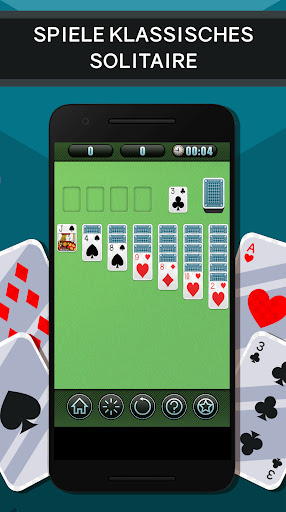 Solitaire Kartenspiel deutsch screenshot 1