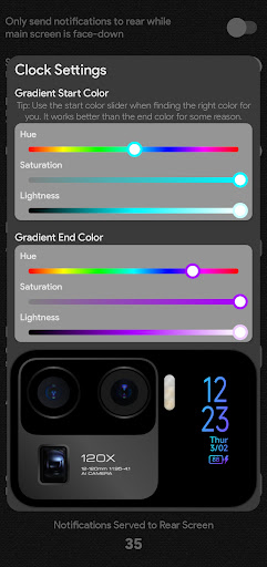 Rear Notifier Mi 11 Ultra