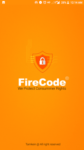 Android application FireCode screenshort