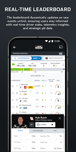 NASCAR MOBILE Screenshot 1 - AppWisp.com
