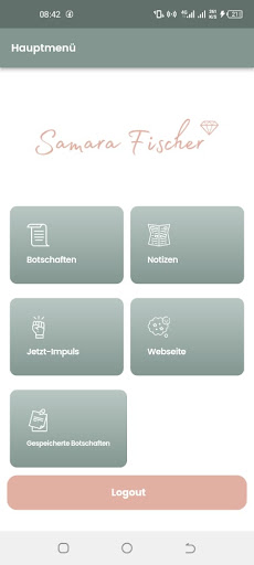 Android application SeelenSpa screenshort
