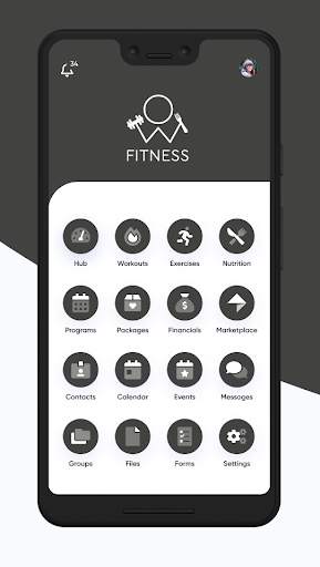 Android application O W Fitness screenshort