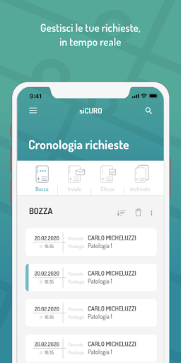 MEDnoTE - siCURO Screen 2