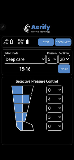 Aerify Recovery Screen 2