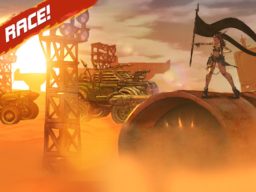 Screenshot of Road Warrior: Nitro Car Battle