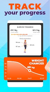 Burn fat workout in 30 days. HIIT training at home 5.5 Apk 5