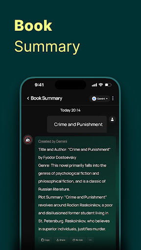 Screenshot of AI Chatbot - AI Chat Assistant