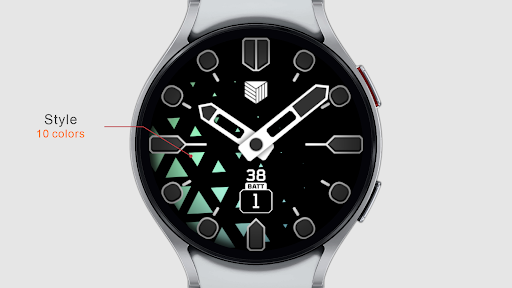 IWF D3 watchface Screen 2