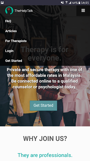 The Help Talk Screen 3