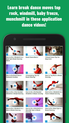 Break Dance Moves Guide Screen 2