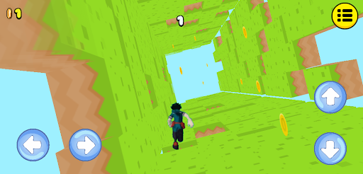Android application Deku Run 3D screenshort