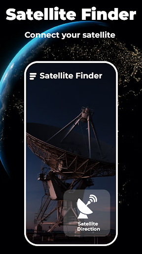 Android application Satellite Finder & GPS Compass screenshort