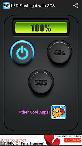 LED Flashlight HD + SOS Screen 2