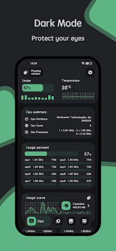 System Monitor Cpu Ram Battery - Tools - apps