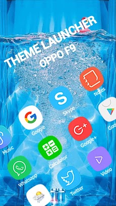 Launcher Theme For OPPO F9のおすすめ画像1