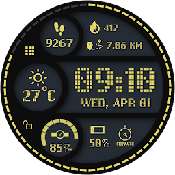 Icon image Sporty Digital Watch Face