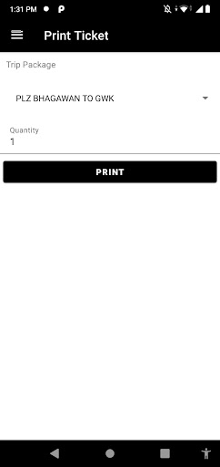 MNP Ticketing System Screen 2