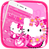 Cute Kitty Pink Cat Theme icon