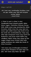 screenshot of Amsal Hari Ini