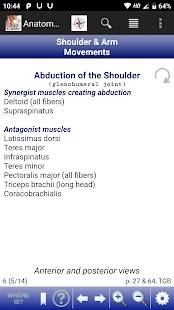 AnatomyMapp skærmbillede