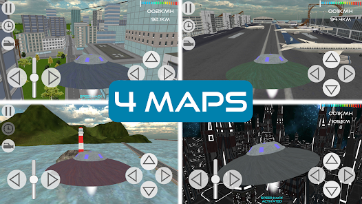 Screenshot 1 Airport UFO Simulator android