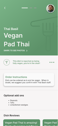 Android application HowVeg screenshort