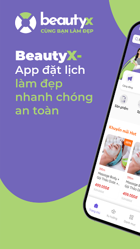 Android application BeautyX screenshort