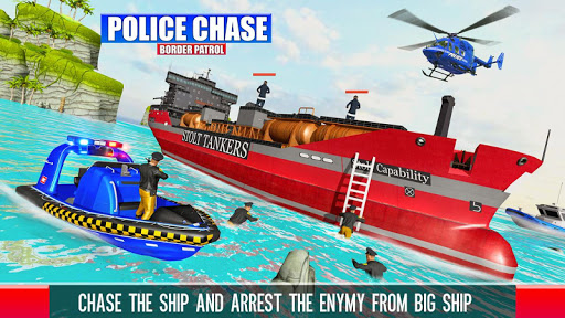 Police Boat Chase Games 4.5 screenshots 6