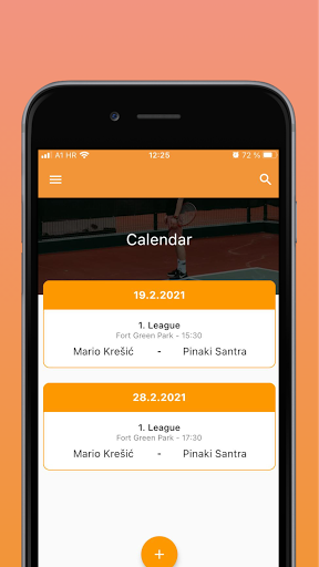 Tenis liga Screen 3