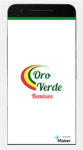 Android application Remis Oro Verde screenshort