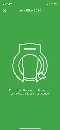 AZWEIO Bike Sharing Screen 2
