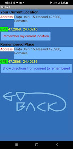 Screenshot 4 Go Back. GPS Helps You android