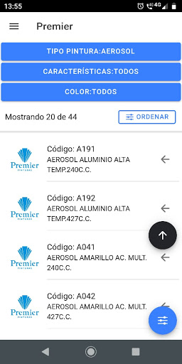 Premier Pinturas Screen 2