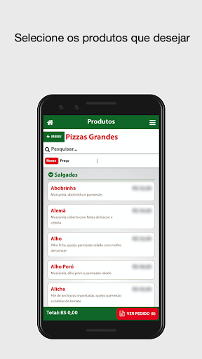 Ernandes Pizzaria Screen 2