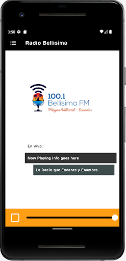 Radio Bellisima Screen 3