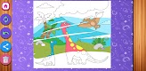 screenshot of Coloring Games: Animals & Book