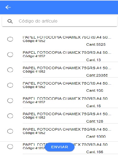 Recepción en Tiendas Screen 3