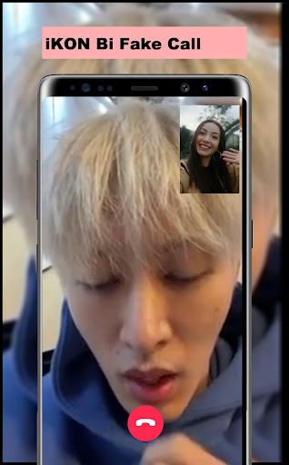 iKON Bi Fake Call Screen 2