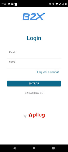 Android application B2X screenshort