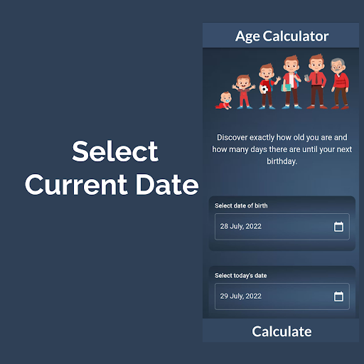 Age Calculator Screen 3