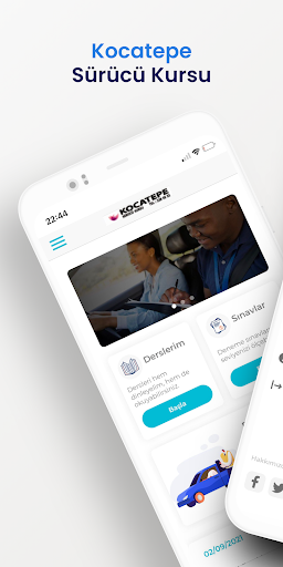 Android application Kocatepe Sürücü Kursu screenshort