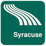 Syracuse Map offline icon